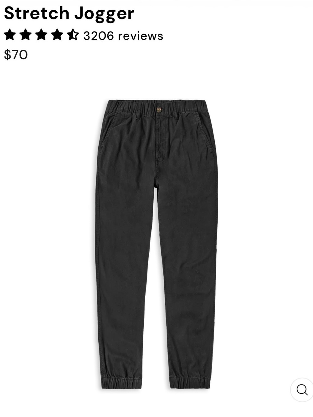 Men's Bearbottom Stretch Jogger - Picture 7 of 7